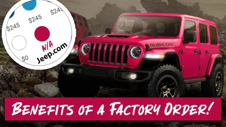How to Order a Jeep Wrangler From the Factory?