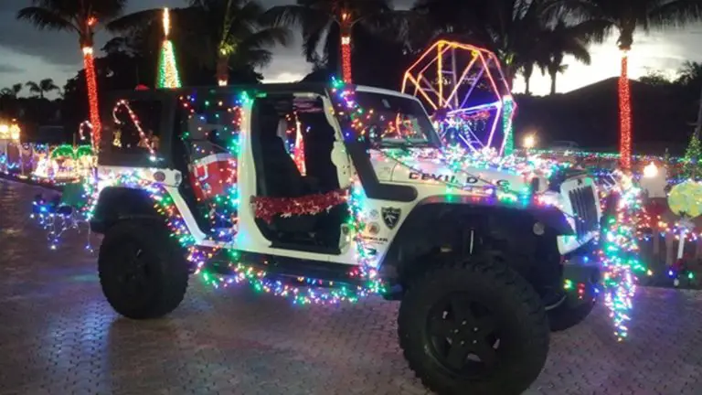 How to Put Christmas Lights on Jeep Wrangler?