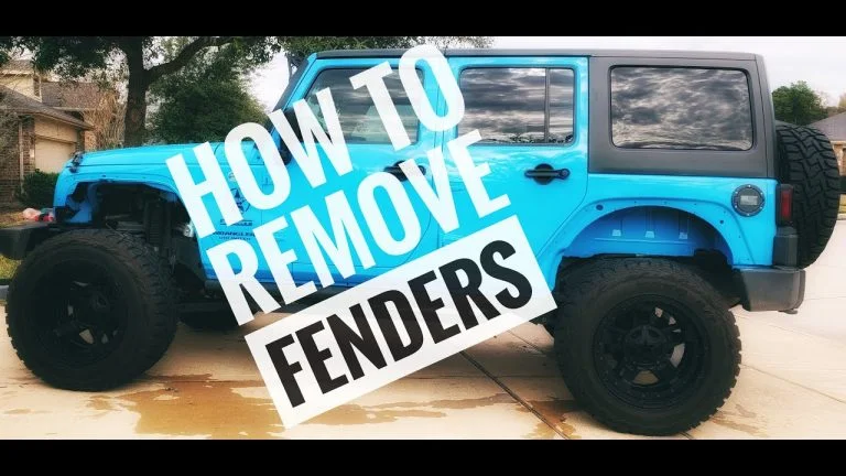 How to Remove Fender Flares: Jeep Wrangler JK Made Easy