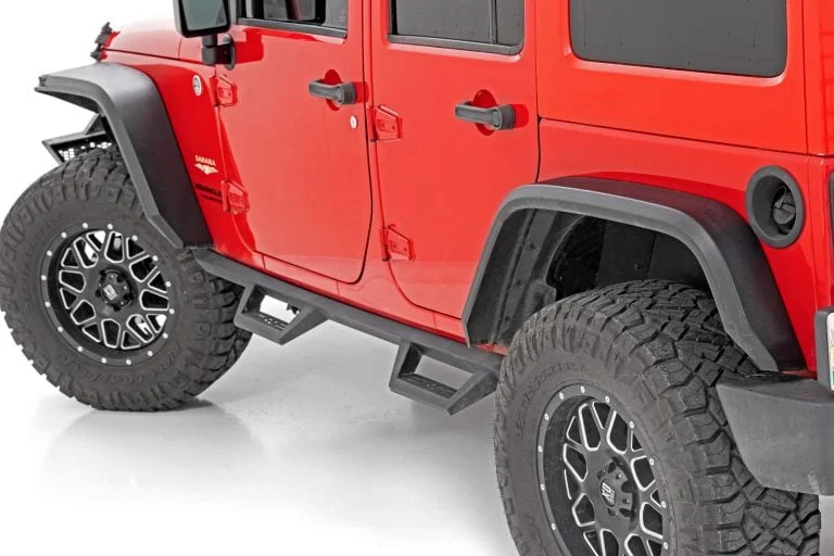 Transform Your Jeep JK with Innovative Fender Flares: Enhance Performance and Safety with LED Lights