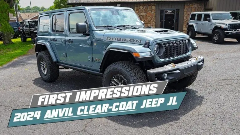 What Color is the Anvil on a Jeep Wrangler?